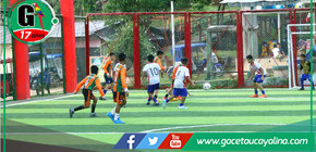 Final del campeonato de fútbol "Vamos a Ganar 2024" en Contamana