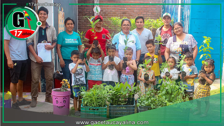 Municipalidad de Atalaya fomenta áreas verdes en escuelas locales