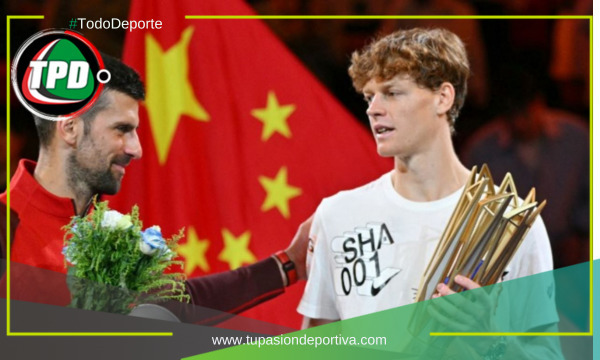 Jannik Sinner venció a Djokovic en la final del Masters 1000 de Shanghái