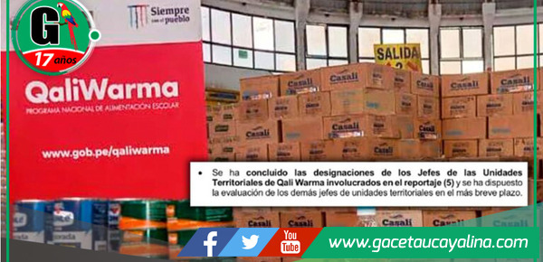 Destituyen a jefes de Unidades Territoriales de Lima, Lambayeque, Cajamarca, Ancash y Loreto