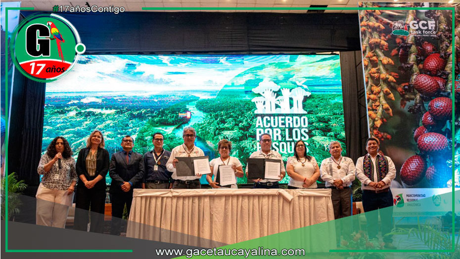 ¡Importante firma de convenio! Acuerdo histórico para frenar la tala ilegal