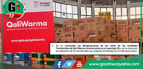 Destituyen a jefes de Unidades Territoriales de Lima, Lambayeque, Cajamarca, Ancash y Loreto