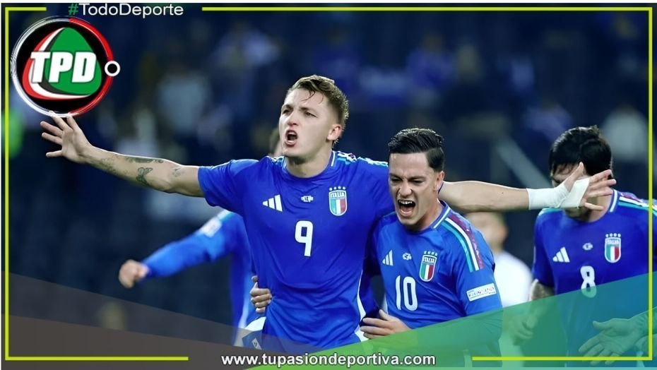 Italia goleó 4-1 a Israel por la UEFA Nations League