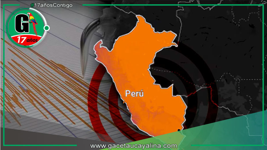 Sismo de 4.4 sacude Pucallpa