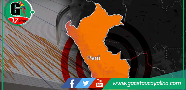 Sismo de 4.4 sacude Pucallpa