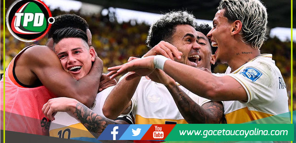 Colombia aplasta 4-0 a Chile en Barranquilla