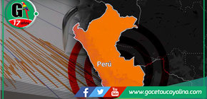 Sismo de 4.4 sacude Pucallpa