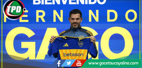 Fernando Gago fue presentado de manera oficial como entrenador de Boca Juniors 