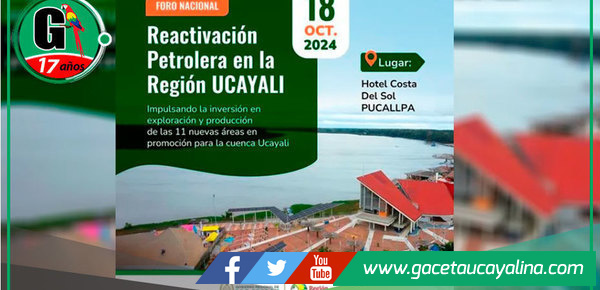 Ucayali busca reactivar industria petrolera
