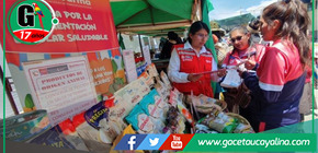 Qali Warma exhibe diversidad alimentaria en feria "Allin Mikhuy" de Espinar