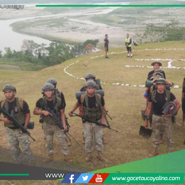 Incendio forestal es controlado  por Batallón del Ejercito en Junín 