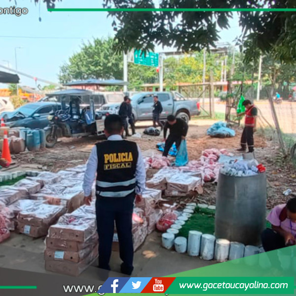 Incautan gran cantidad de mercadería de dudosa procedencia en Madre de Dios