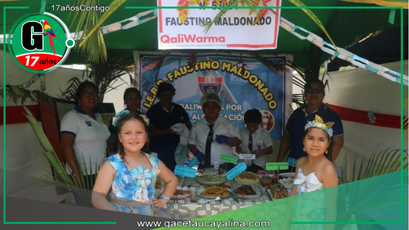 Escolares brillan en festival culinario de Qali Warma en Tambopata