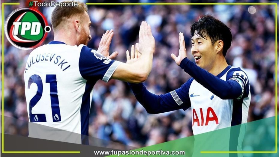 Tottenham venció 4-1 al West Ham en la Premier League