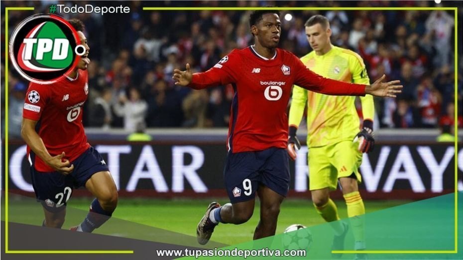Real Madrid cayó ante Lille por 1-0 en la Champions League