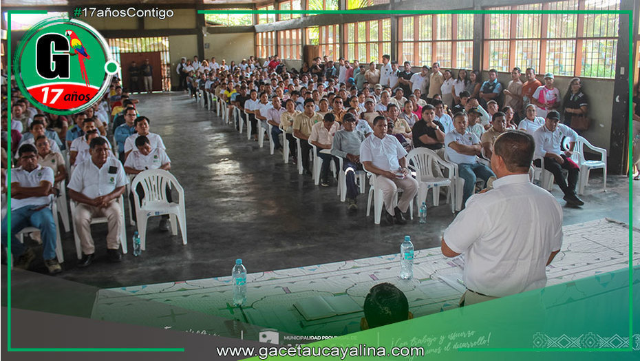 Alcalde Mendoza promueve mayor compromiso en trabajadores municipales