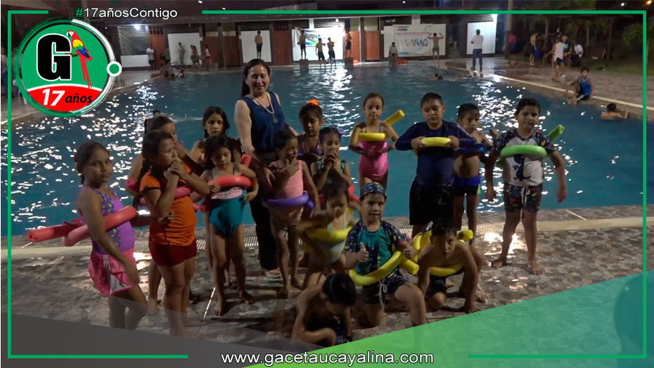 Coronel Portillo lanza Academia de Natación para jóvenes