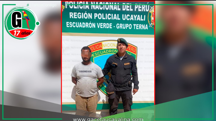 Operativo Policial Captura a Rony Javier Palomino Eguren por Violación de Menor de Edad.