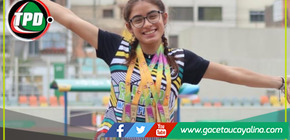  Cayetana Chirinos es tricampeona nacional de atletismo U18