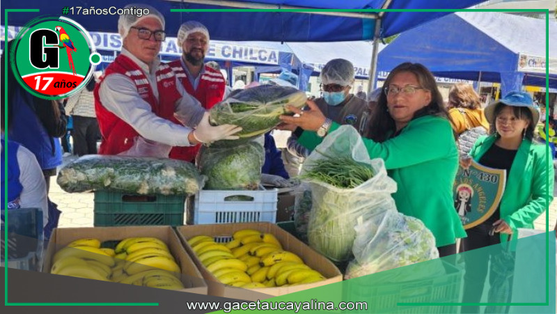 Qali Warma y Municipalidad de Chilca entregan alimentos frescos a 1,500 escolares