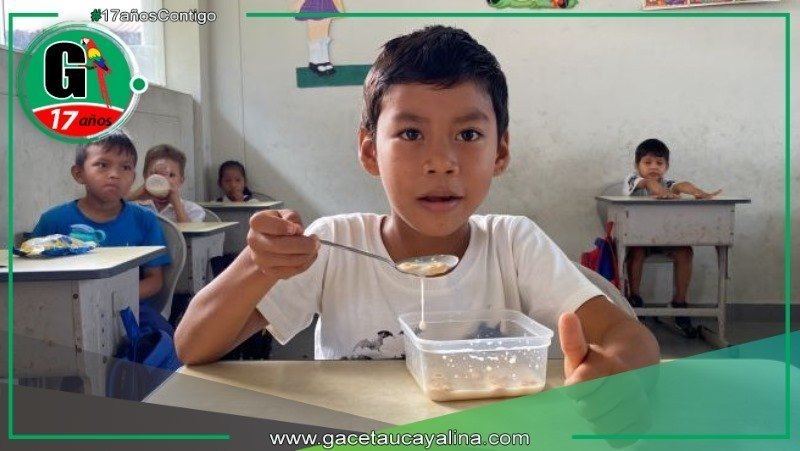 Qali Warma garantiza alimentación saludable para 19,700 escolares en Ucayali-Loreto