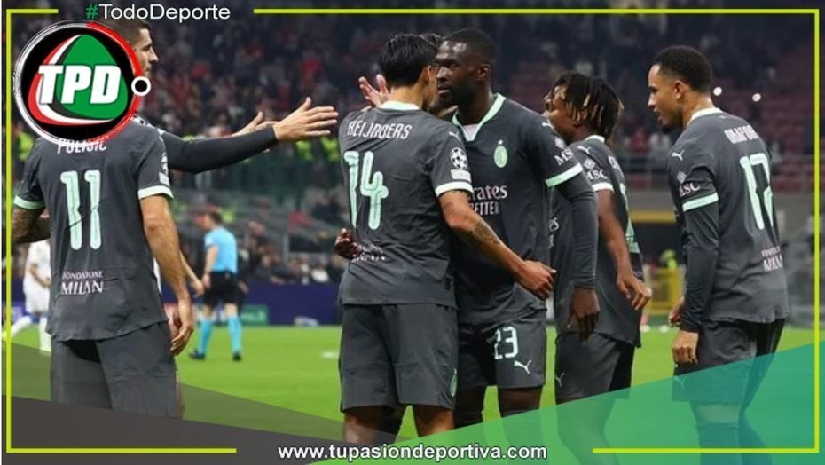 AC Milán derrotó 3-1 a Brujas en la Champions League
