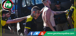 Más de 250 hinchas de Peñarol detenidos en Brasil antes de semifinal de Libertadores