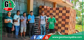 Alcalde de Curimaná entrega materiales para mejorar infraestructura educativa en sector Manuel Gambini Rupay.