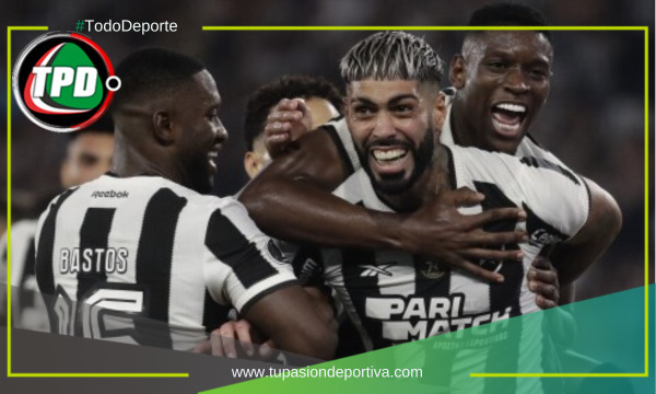 Botafogo venció 5-0 a Peñarol por la ida de las semifinales de la Copa Libertadores 2024