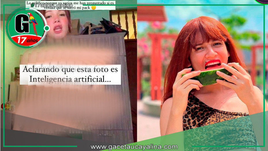 Uchulú desmiente polémica foto desnuda