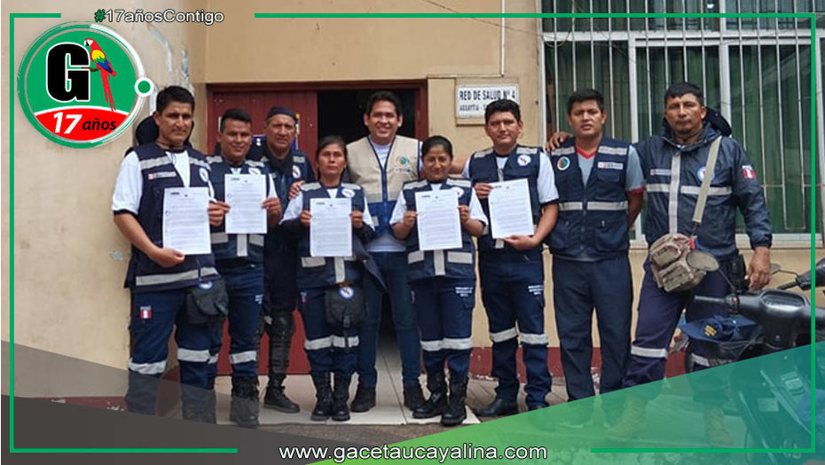 DIRESA Ucayali refuerza equipo de brigadistas.