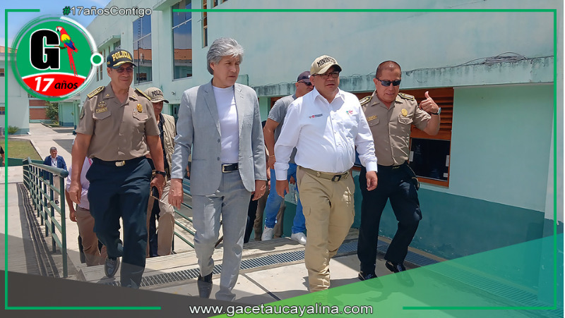 Ministro del Interior destaca calidad de escuela policial en Tarapoto