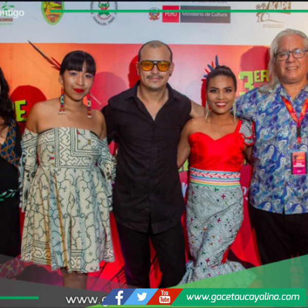 Clausura del III Festival de Cine Amazónico en Pucallpa.