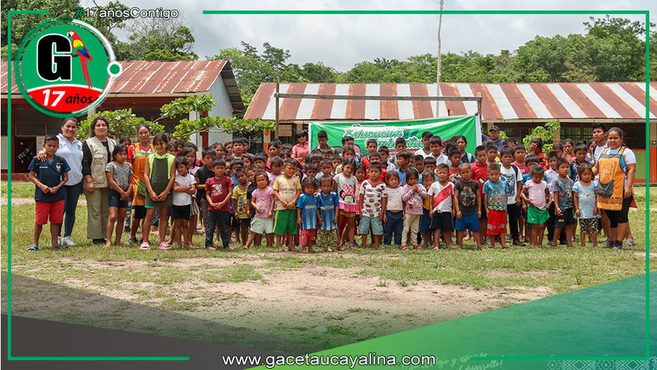 Municipalidad de Atalaya impulsa educación ambiental en comunidad nativa