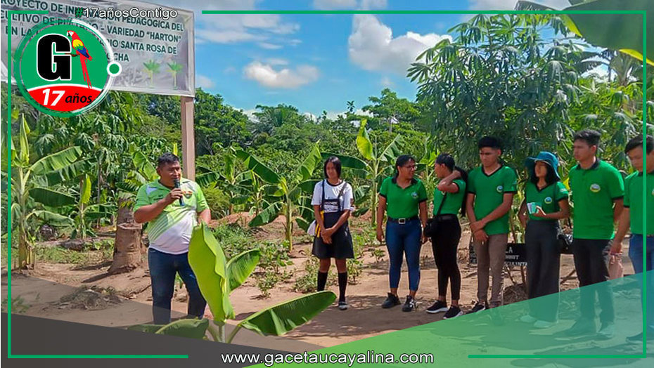 Estudiantes de Sepahua fortalecen conocimientos en agropecuaria en Pucallpa