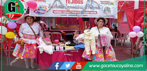 Emprendedores rurales generan más de 38 mil soles en Feria Macro Regional Wanka 2024