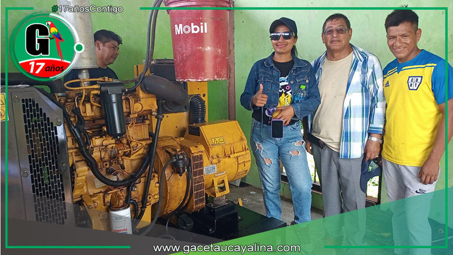 Alcalde restablece electricidad en comunidad de San Martín Chía Tipishca en Provincia de Ucayali