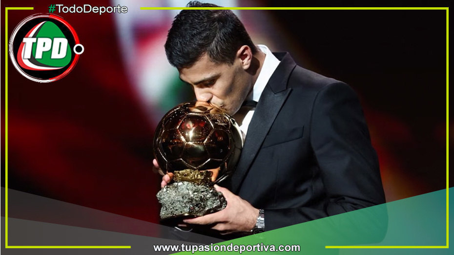 Rodri se hace dueño del Balón de Oro 2024