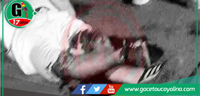 Choque en el kilómetro 9: Conductor de vehículo menor impacta contra furgón de basura estacionado