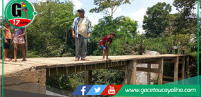 Alcalde anuncia puente de fierro para caseríos aislados de la Provincia de Ucayali