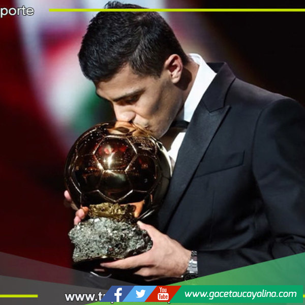 Rodri se hace dueño del Balón de Oro 2024