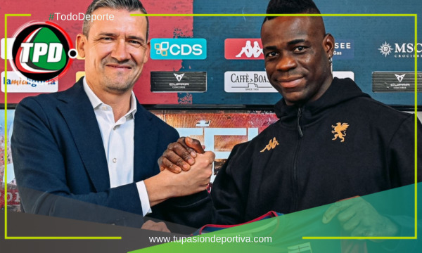 Mario Balotelli es nuevo jugador del Genoa