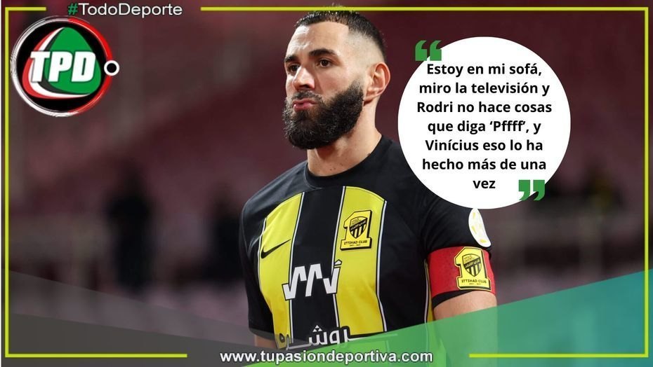 Benzema confesó cómo está Vinícius Jr. tras perder el Balón de Oro