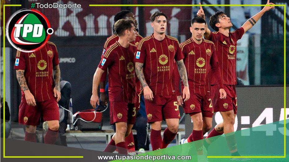 Paulo Dybala anota y Roma escala posiciones en la Serie A