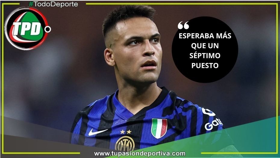 Lautaro Martínez se suma a las críticas contra el Balón de Oro