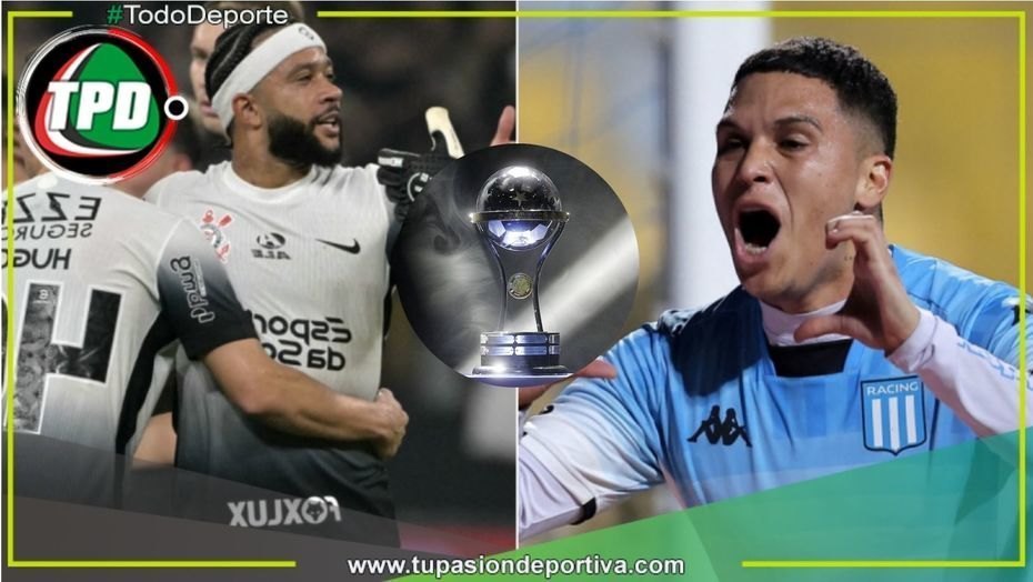 Racing y Corinthians se enfrentan hoy por un lugar en la final de la Copa Sudamericana