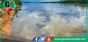 Reportan derrame de petróleo en el río Pastaza