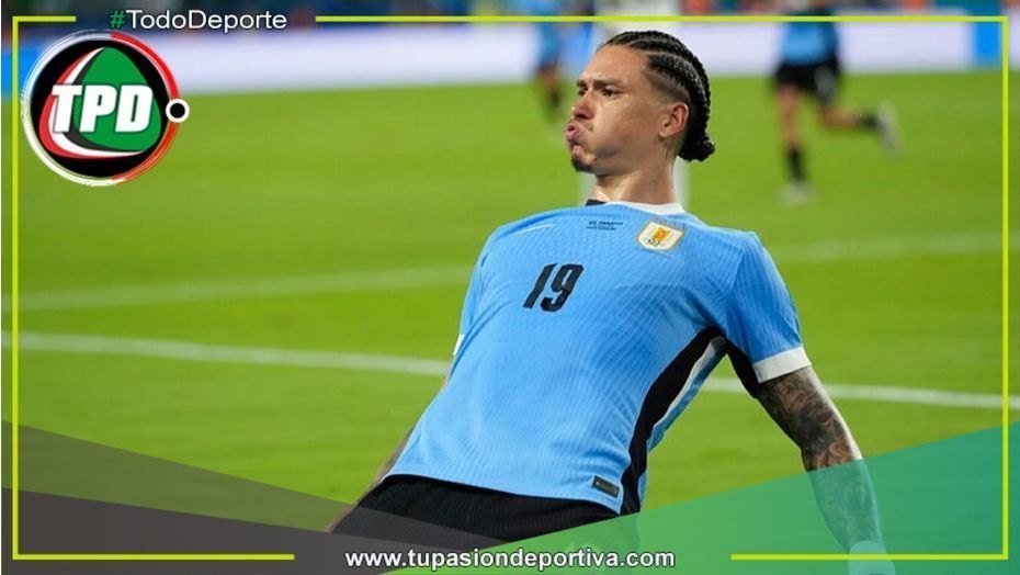 Darwin Núñez quedó habilitado para jugar contra Perú