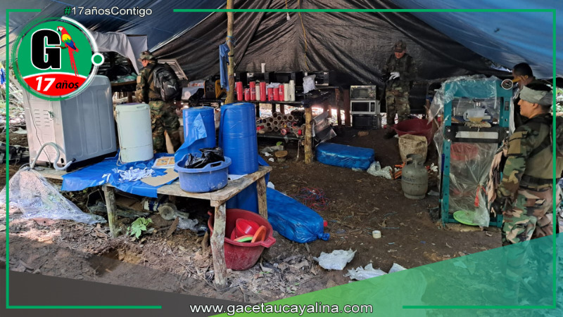 Desmantelan megalaboratorio de cocaína en la selva de Huánuco