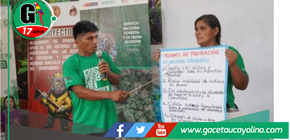 Capacitan a más 350 de comunidades nativas para prever incendios forestales en Ucayali 